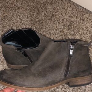 Franco Sarto all leather short booties